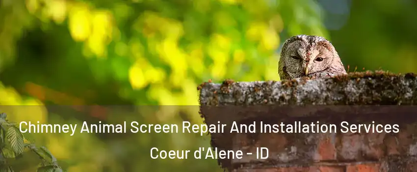  Chimney Animal Screen Repair And Installation Services Coeur d'Alene - ID