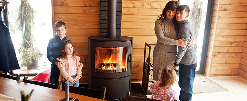Morso Cast Iron Fireplace Insert Installation in Coeur d'Alene, Idaho