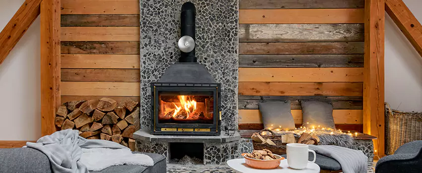 Thelin Hearth Products Direct Vent Gas Stove Fireplace Inspection in Coeur d'Alene, Idaho